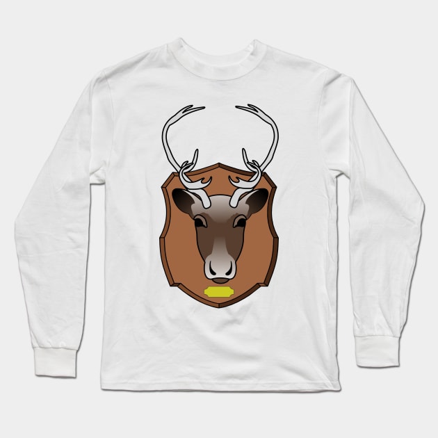 santa's reindeer trophys Long Sleeve T-Shirt by B0red